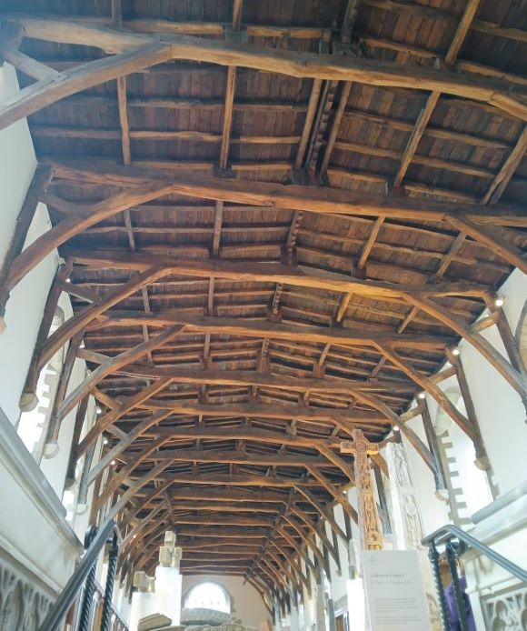 Monk's Dormitory Roof, Durham Cathedral